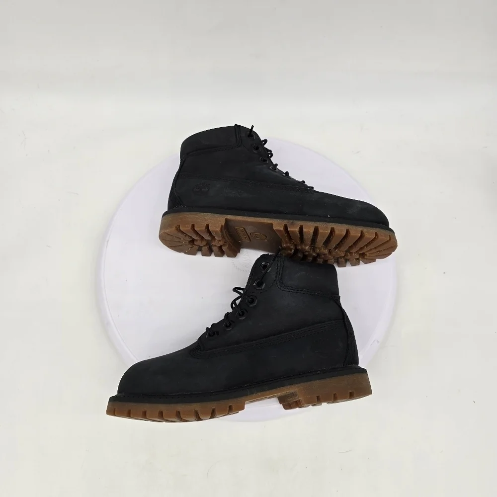 Timberland Shoes Youth 11C 6 Inch Premium Waterproof Boots Black